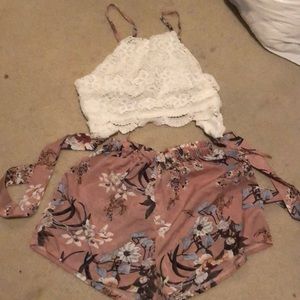 Floral Two Piece